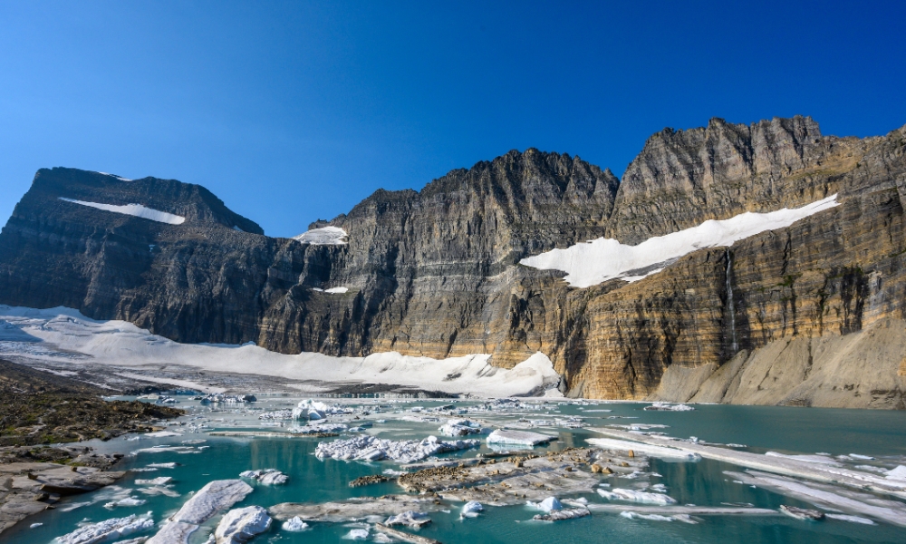 The breathtaking ice scapes