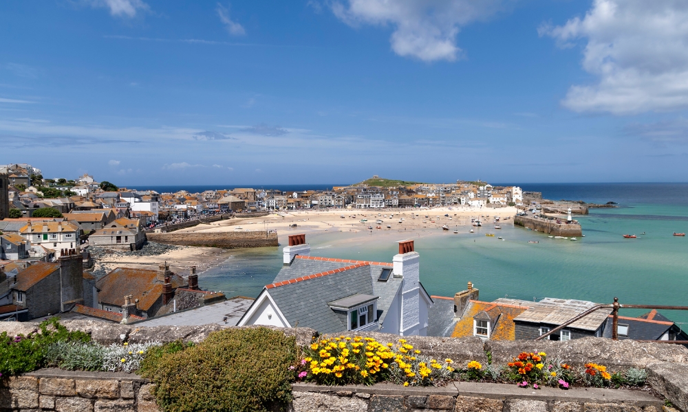 Stunning vistas of the coastline